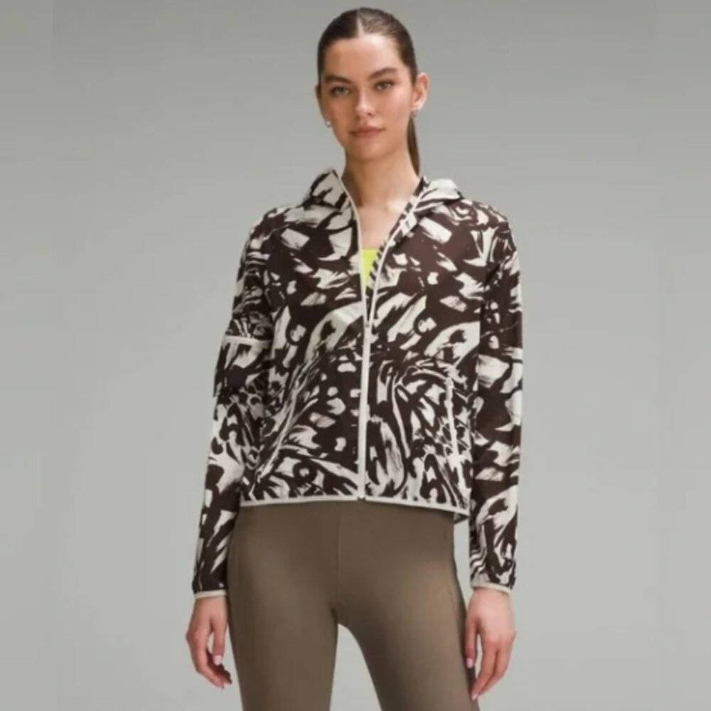 Lululemon Packable Windbreaker Ultralight |  Monarch Bloom | Size 6